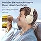 EarFun Wave Pro Over Ear Kopfhörer Kabellos Bluetooth, Hybrid Aktive Noise Cancelling, Hi-Res Audio, LDAC, 80 Std Akku, Bequemer Halt, 5 Mikrofone Kristallklare Anrufe, Bluetooth Multipoint, EQ in App