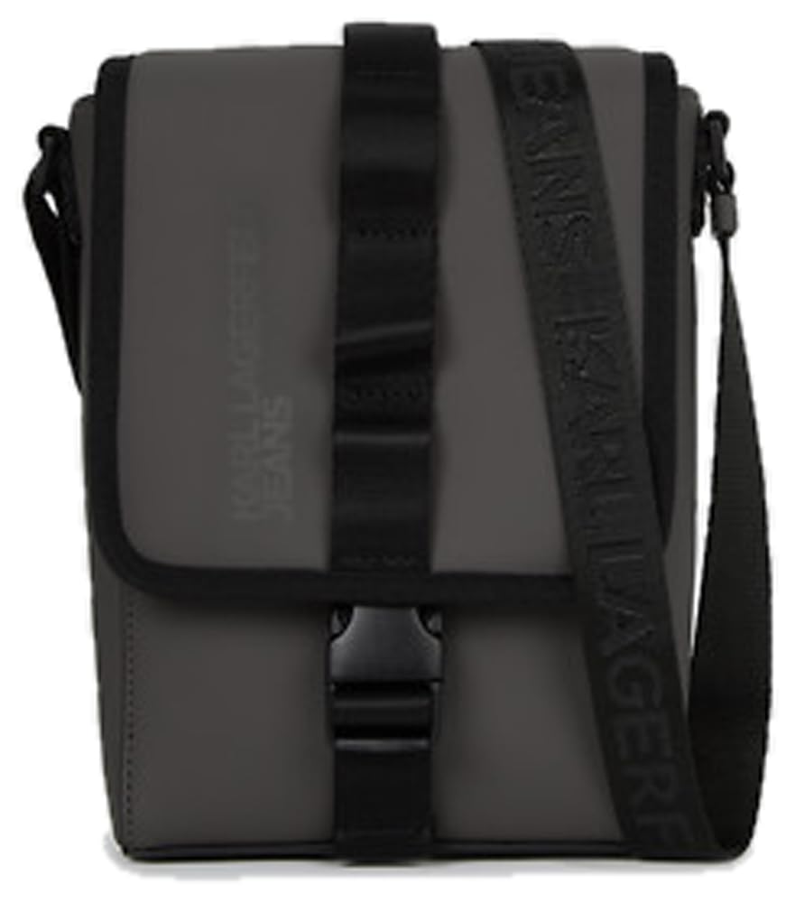 KARL LAGERFELD JEANS Uomo Coated Pu Reporter Bag
