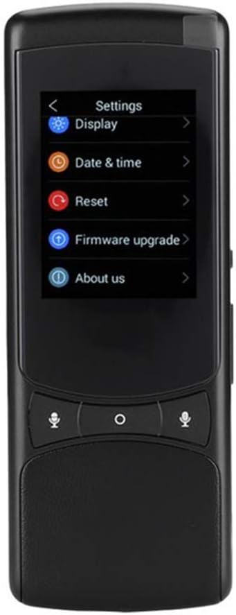 CLN Translation, 4G WiFi 75 language translation 1500mAh long standby OTA camera Dict intelligent translator instant translation voice translator,B