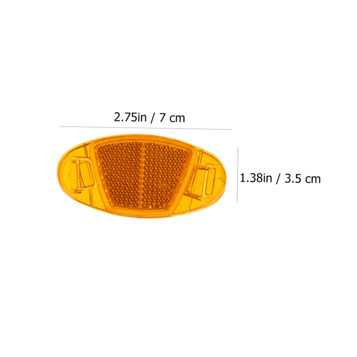 GOOHOCHY 16pcs Safety Warning Reflectors for Bike Rear Wheel Spoke Reflector Easy Assembly for Bikes