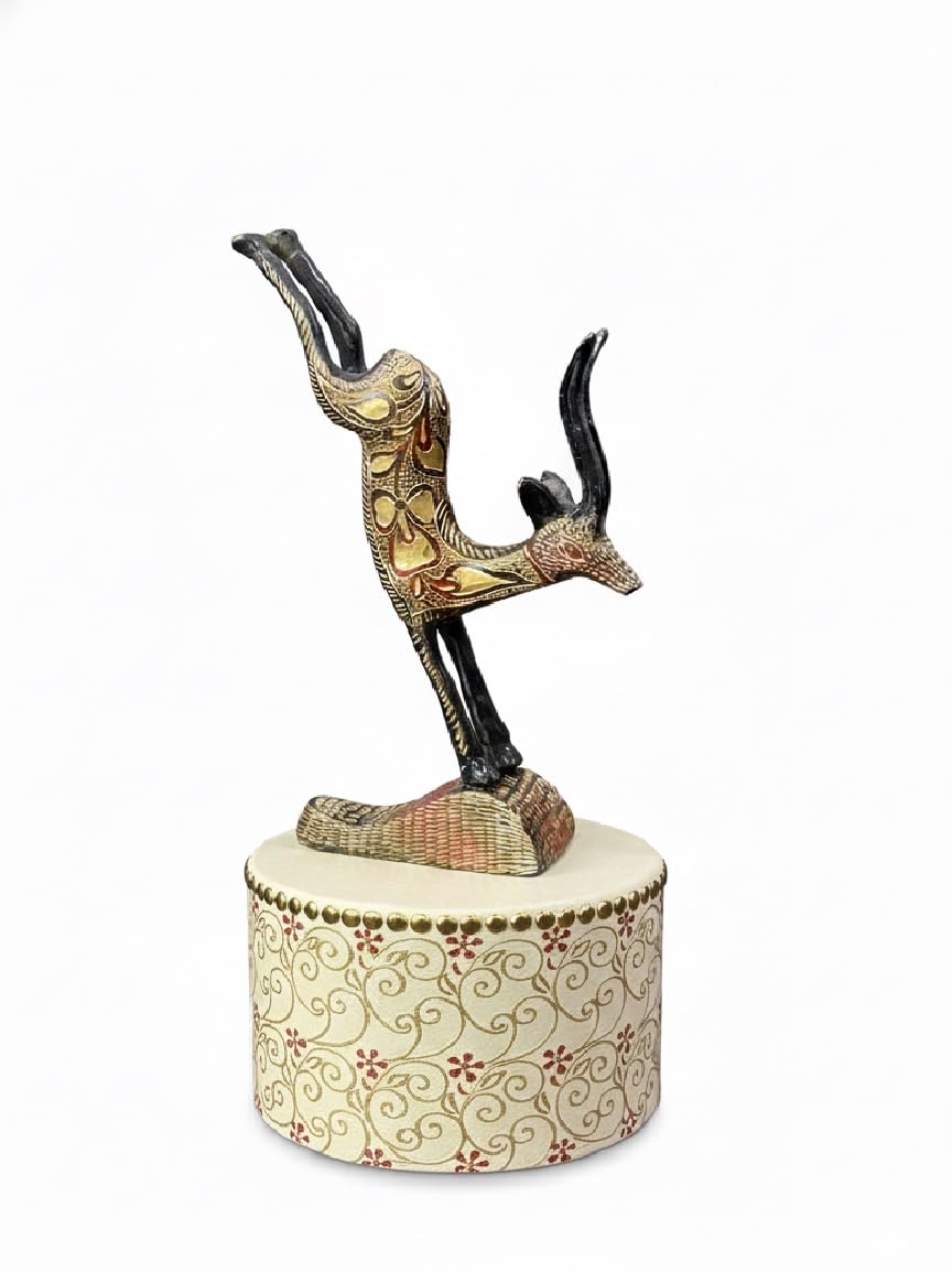 Cadeaux de Noël cerf doré unique pour sublimer la maison