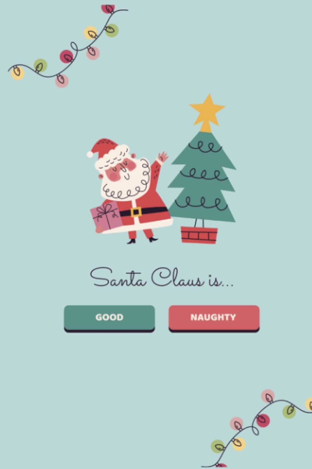 Santa Claus Christmas Wish List: Blank Lined Journal Notebook | For Writing Notes or Journaling