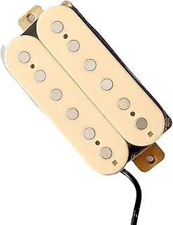 Electric Guitar Double Coil Humbucker Electric Guitar Pickup Bridge Or Neck Pickup For Off White guitar pickup set (Color : Neck Pickup)