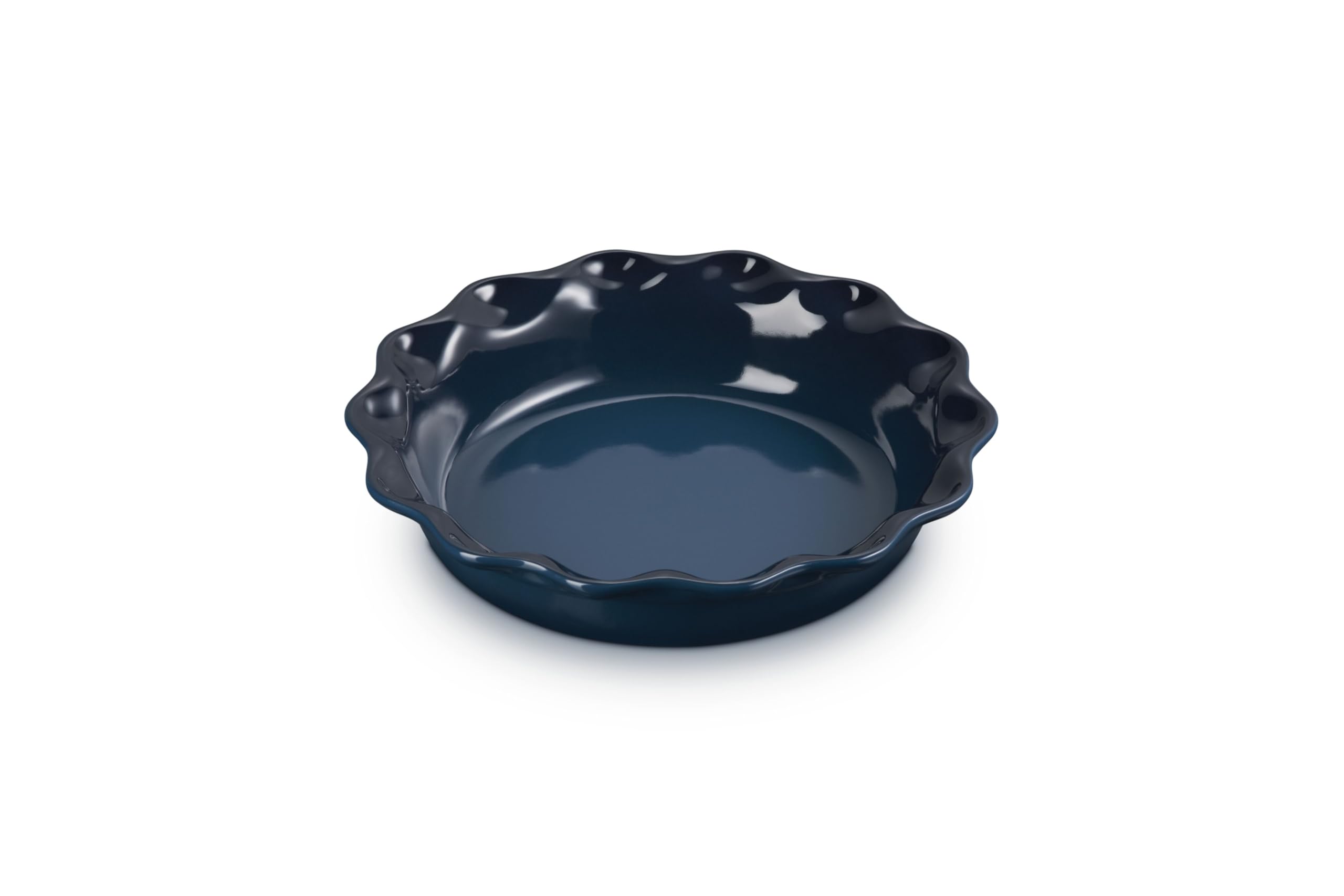 Le Creuset Pie Dish - Sea Salt Stoneware -12