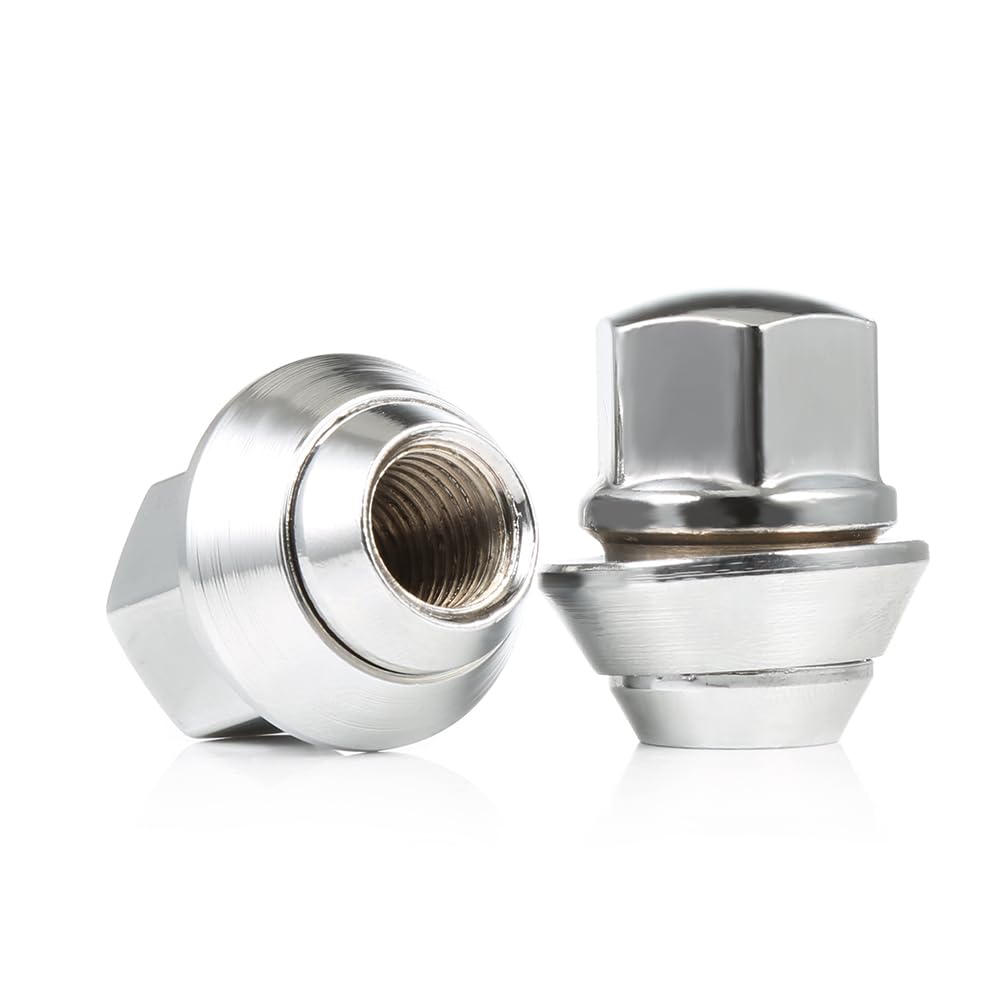 20 dadi esagonali per ruota in alluminio M12 x 1,5 28 mm, compatibili con Ford Focus Fiesta C-Max B-Max Mondeo Transit Orion Fusion KA e molto altro ancora