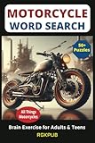 motorcycle camper trailer for sale  Motorcycle Word Search: 50+ Challenging Puzzles  great for Gifts, Road Trips, Airplane Rides, Camp Site, Beach, and Wait Times  Easy-Read-Print  6x9 in, 112 pages
