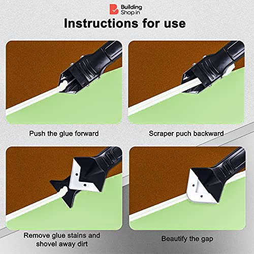 Image of Buildingshop.in Wacker Crack Seal Agent Transparent Liquid (10.1 oz Tube) For Waterproofing Windows, Aquarium, Tiles, Kitchen Also For Bonding Gel Gun (Combo Pack)