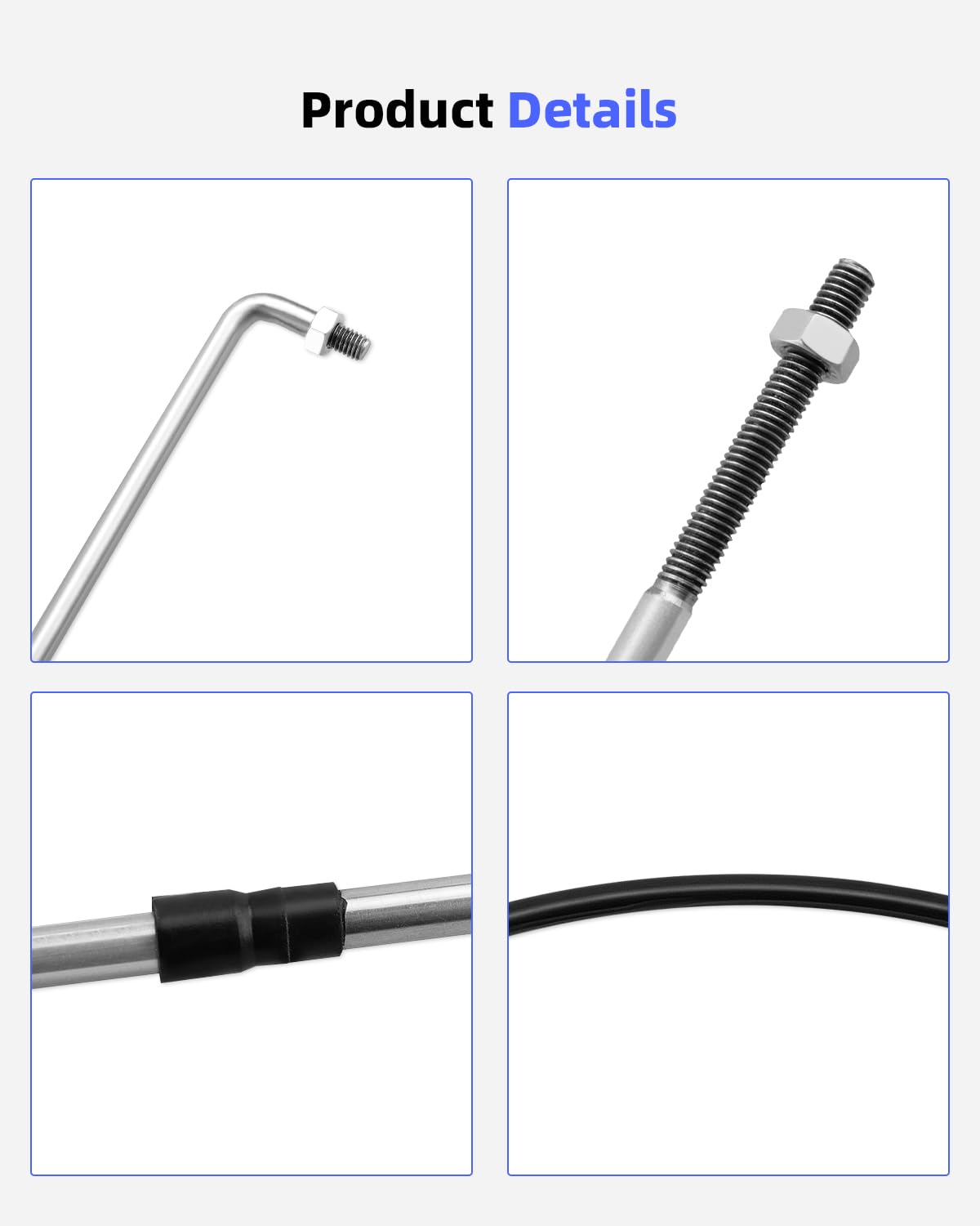 Cable de marcha atrás compatible con Sea-Doo GTX RXT Wake Pro, reemplazo 277000948 268000039 268000030 268000020