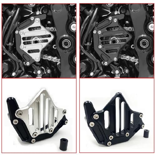 Protector de piñón para rutas en Kawasaki Z900RS Cafe cubierta panel de cadena 2