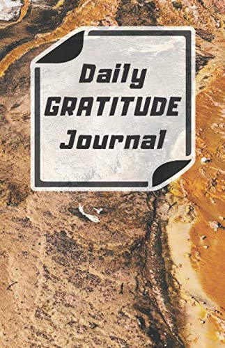 Daily Gratitude Journal: two days per one page inspirational book 5.5 x 8.5 notebook in 150 pages lined mindfulness journals perfect for gift