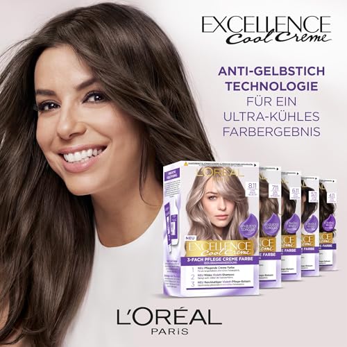 L'Oréal Paris Haarfarbe, Nr. 8.11 Ultra kühles Hellblond (Blond) – Ansicht 2