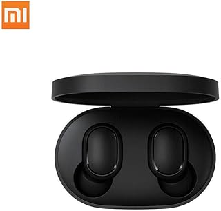 Original Xiaomi Redmi AirDots Bluetooth Auriculares, Auriculares Bluetooth V5.0, Estereo Bluetooth Auriculares Gemelos con estación de Carga magnética