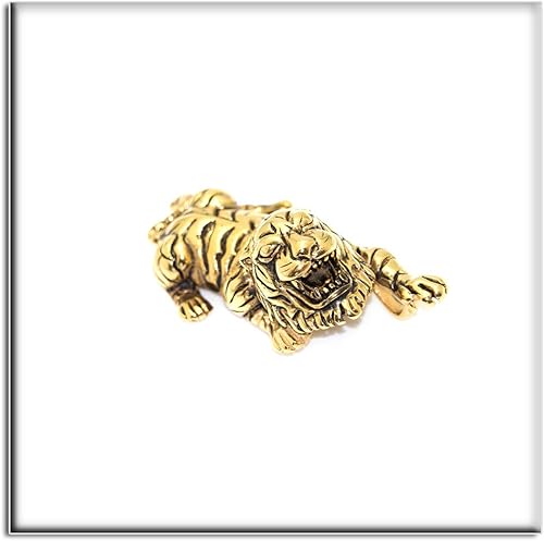 Miniatura 3 de Xusamss Collar con colgante de tigre animal de acero de titanio punk, cadena de 22 pulgadas