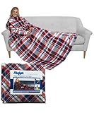 Slanket Ultimate The Original Blanket with Sleeves β Oversized Fleece Wearable Blanket, Cozy TV Throw, As Seen on TV, Premium Soft Microfiber, Dorm Room Essentials