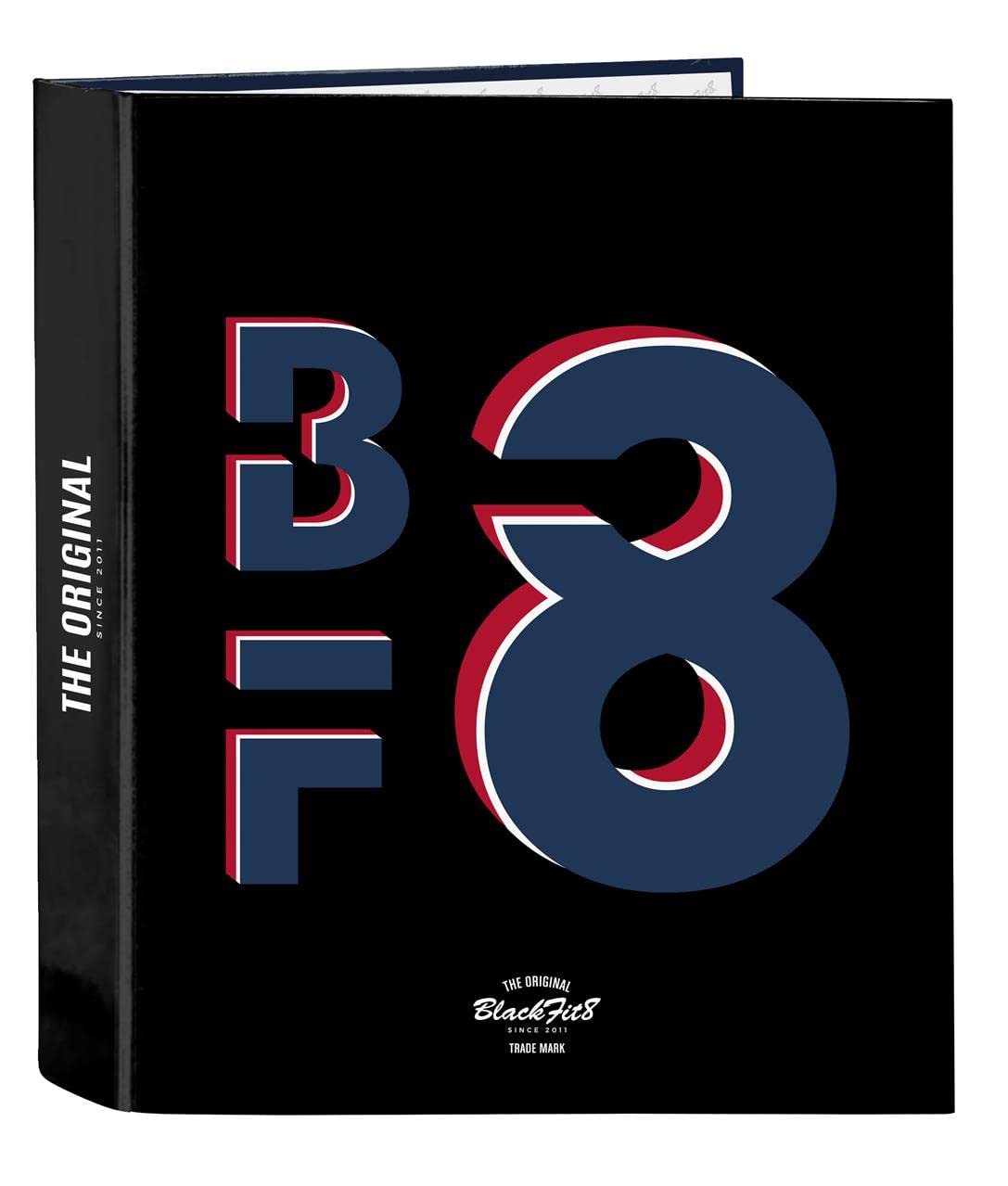 Safta -Folder F. 4 Rings 35Mm Wide Spine Blackfit8 Urban 27X33X6Cm, Multicolor (542245657)