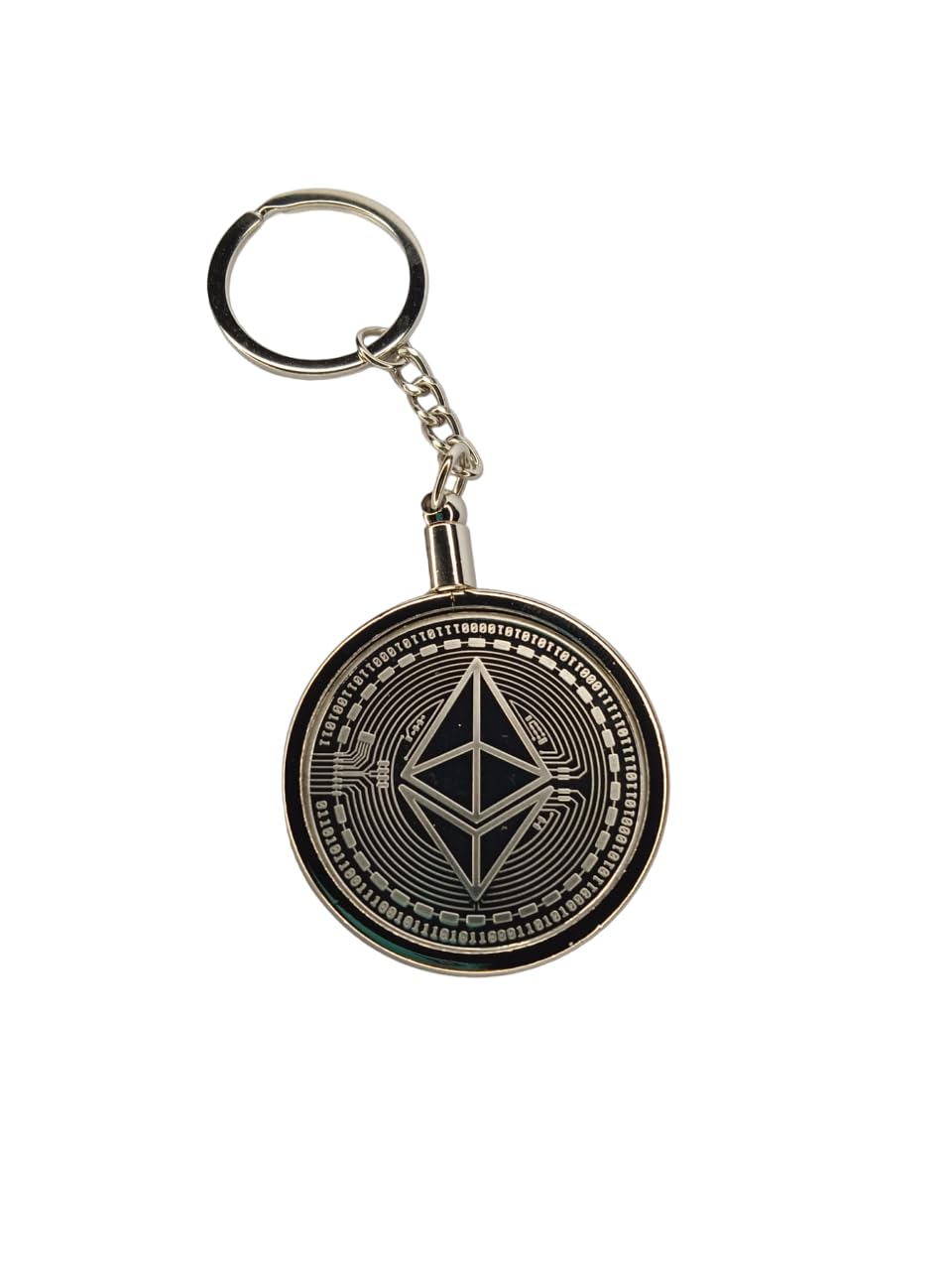 39 Mm Diameter Verzamelobject PfX Goldene Bitcoin Schlüsselanhänger Münze  [mit 24-Karat Echt-Gold Bitcoin Sleutelhanger Goud