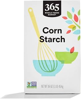 365 by Whole Foods Market Corn Starch 16 oz - Sauce Thickener, Odor Eliminator & Dry Shampoo | Clean Amazon Brand