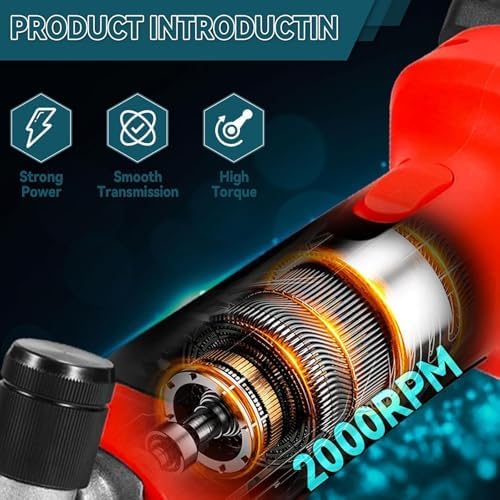 Tosatrici Elettriche Senza Fili Per Pecore, 550 W, 6 Velocità, Professionali Per Lana, Con 2 Batterie, Per Pecore E Altri Animali Da Allevamento. Orange 13-teeth