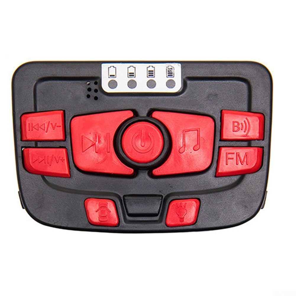 Panel de control de coche para niños de 12 V, consola central multifuncional con música, narración de historias y ajuste de velocidad para carro de bebé eléctrico de 12 V/24 V (A 24 V)