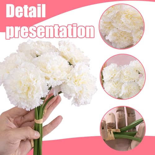 Fleurs artificielles oeillets pour remplacer les bouquets flétris - 5