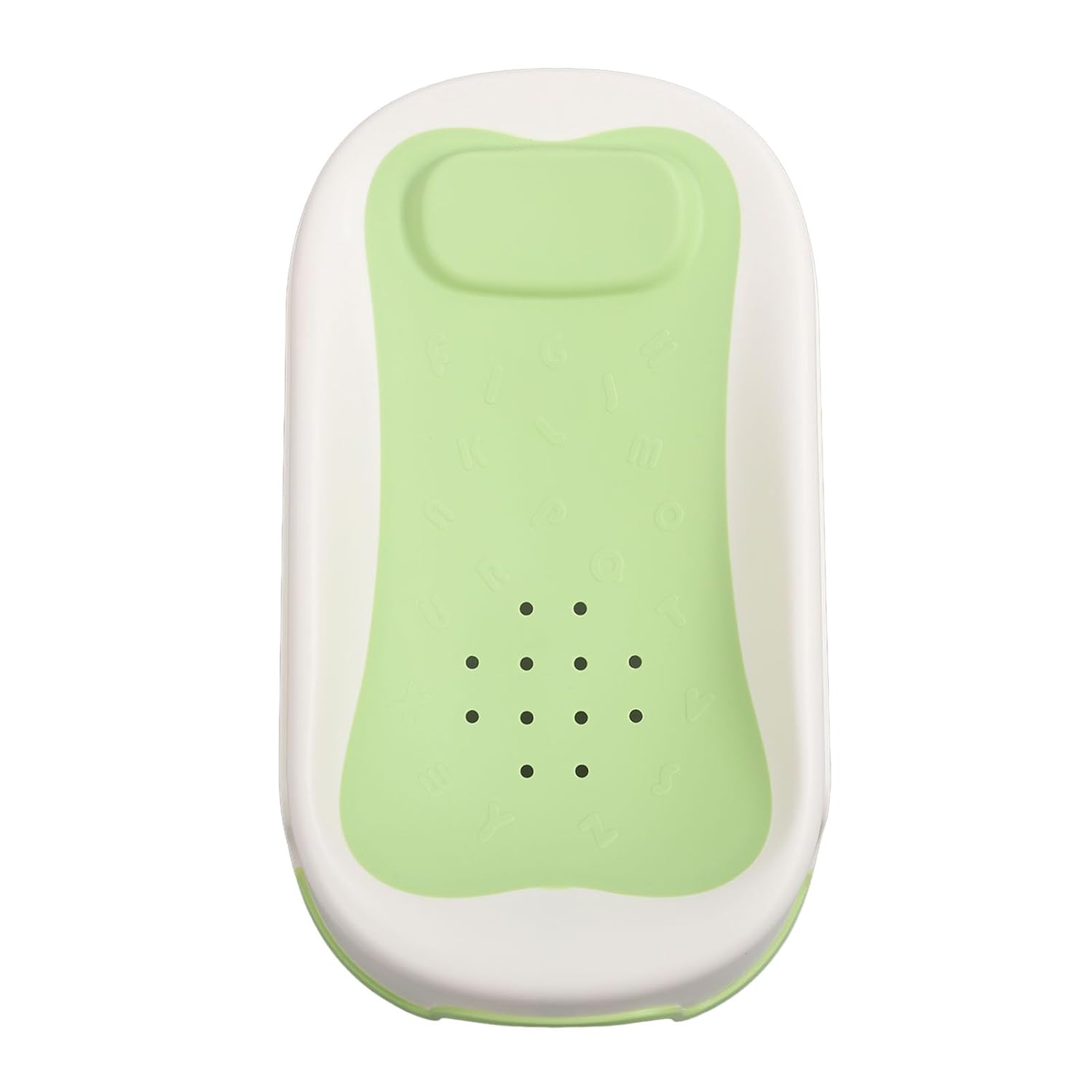 Bathtub Bathtub Newborn Support Bather with Mesh Holes Non Slip Infant Support Comfortable Newborn Shower Stand Ideal for Household Use Safe and Secure Design (Green)