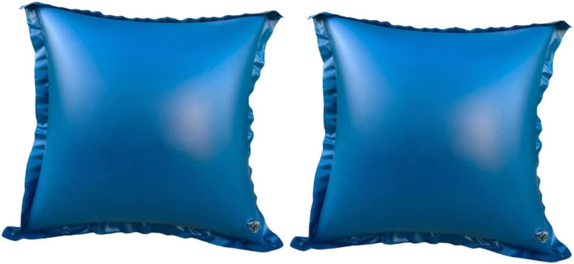 1set Inflatable Pool Pillow Air Pillows for Above Ground Pools Easy to Inflate Clean Cold-Resistant Floating Accessories for Use