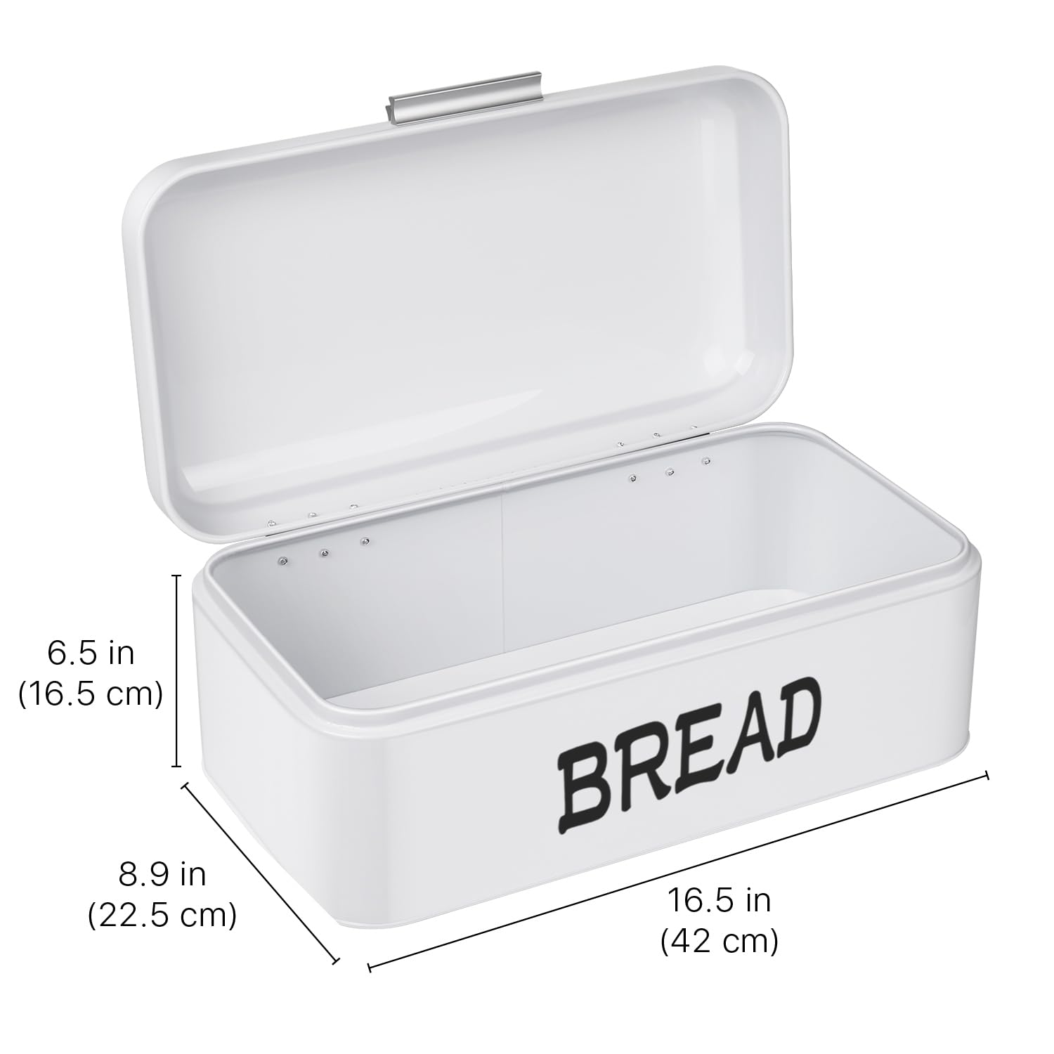 Amazon | Flexzion ヴィンテージメタルブレッドボックス キッチン