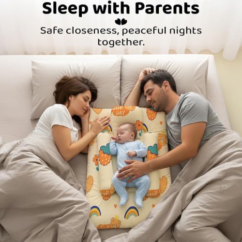 Image of StarAndDaisy Baby Mosquito Net with Mattress and Sleeping Bag, Foldable Mosquito Net Bed with Breathable Mesh, Portable Baby Bedding Set for Newborn
