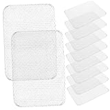 SUPVOX 10 Stück Teiliges Hitzebeständiges Aluminium Bbq Grillmatten Wiederverwendbare Antihaft...