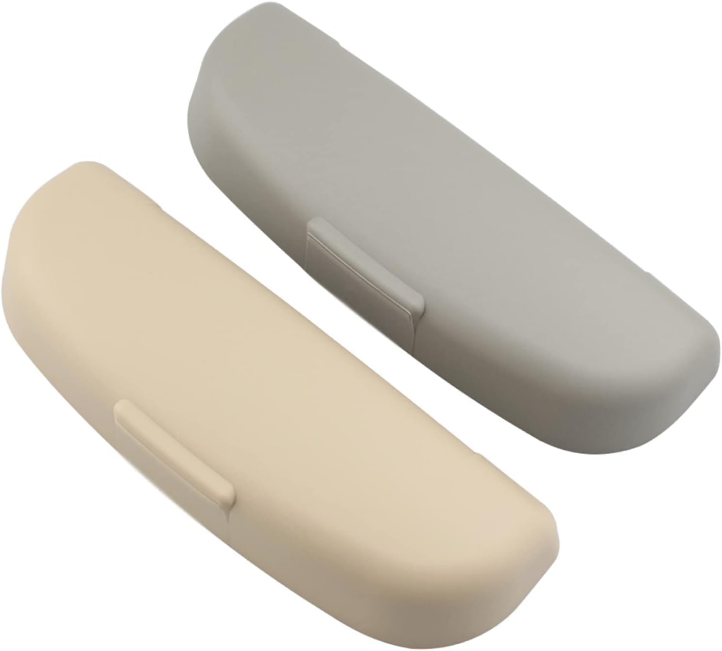 Grey Car Sunglasses Holder Glasses Case Box Compatible for Peugeot 206/207/208/2008/301/307/308/3008/408/508/4008 (Grey)