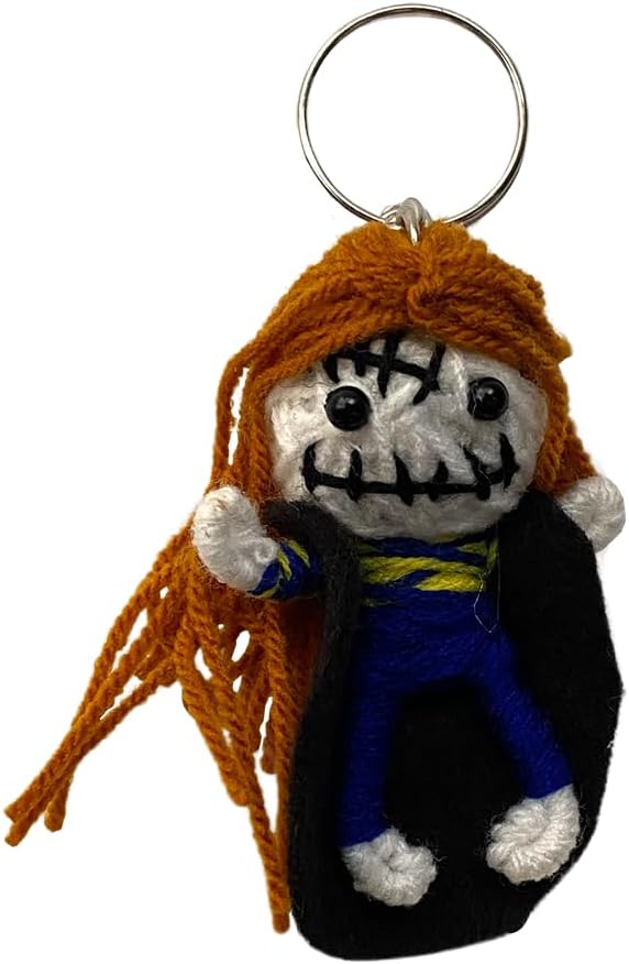 VIEVoodoo String Doll Keychain, Design T74