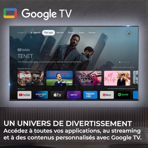Haier H6 Smart TV QLED 43'', 4K UHD, HDR10, Google TV - 7