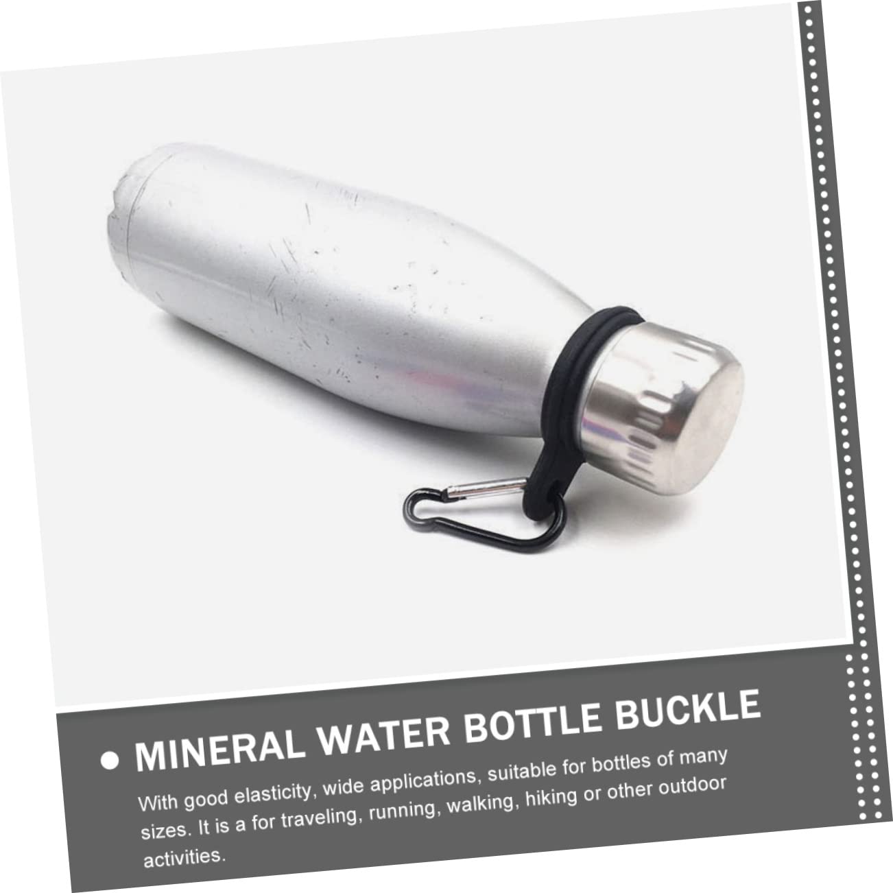 Kisangel Teiliges Wasserflaschen Halter Robuste Clips Für Outdoor Aktivitäten Für Camping Und Reisen Zu Befestigen Und Wiederverwendbar