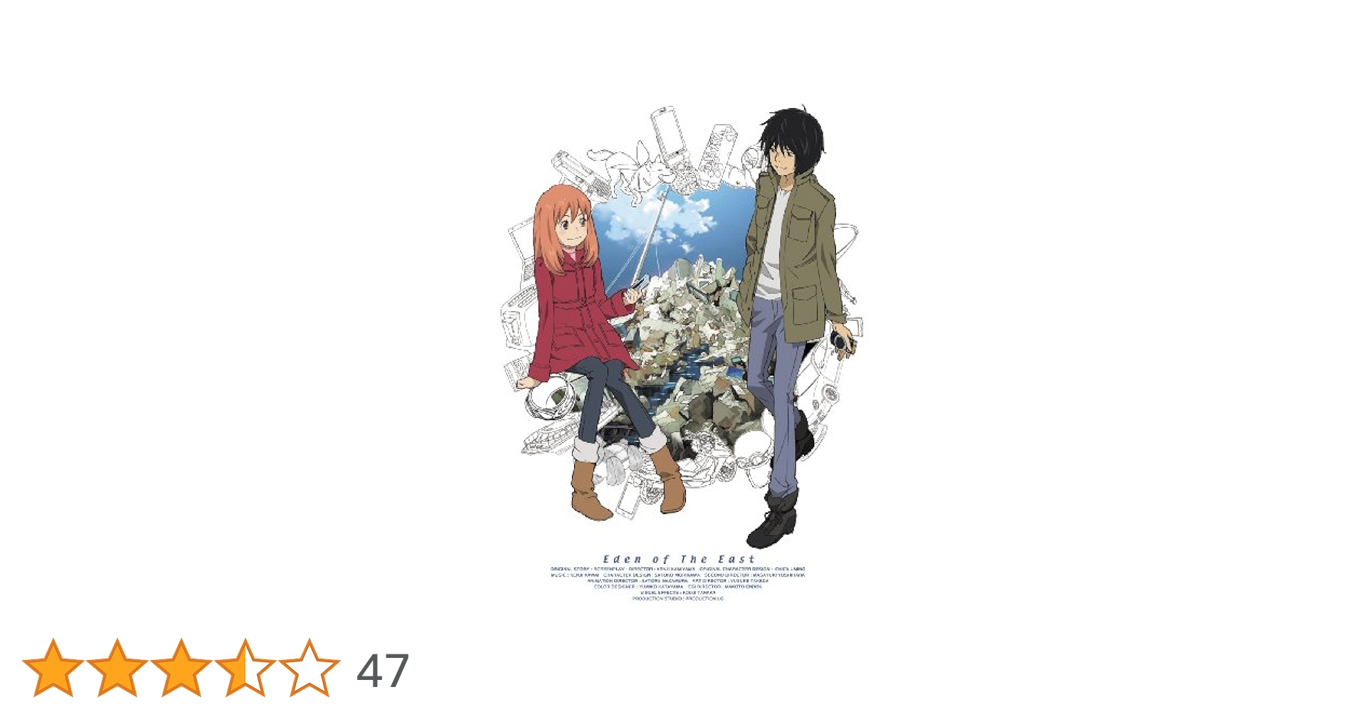 即購入OK 【全巻セット】 アニメ 東のエデン DVD 初回限定版 羽海野チカ Amazon.co.jp: 東のエデン 第1巻 (初回限定生産版) [DVD] : 木村
