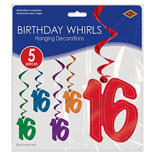 Image of 16 Whirls (asstd colors) (5 /Pkg)