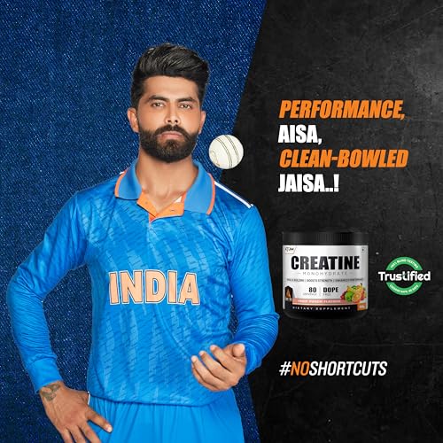 Image of AS-IT-IS ATOM Creatine Monohydrate 250g, Fruit Punch, Dope Free, Enhances Performance, Promotes Muscle gains