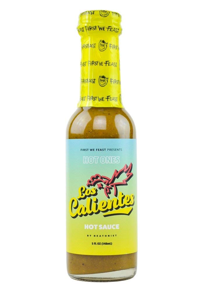 Hot Ones Los Calientes Verde Hot Sauce Made With Natural