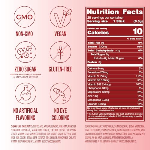 Image of TREVI Electrolytes Powder Packets, Sugar Free Hydration, Arctic Frost | 28 Count Essential Daily Drink Mix, 0 Sugar, Magnesium, Potassium, Vitamin C, Calcium, B6 & B12 Vitamins