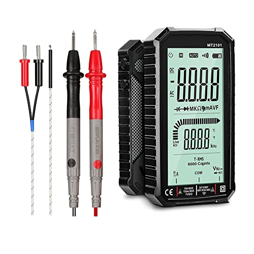 Riiai ET8134 4.7 Inch LCD Multimeter Direct Current Voltage Current AC Voltage Current Measurement Capacitance Resistance Measuring Meter