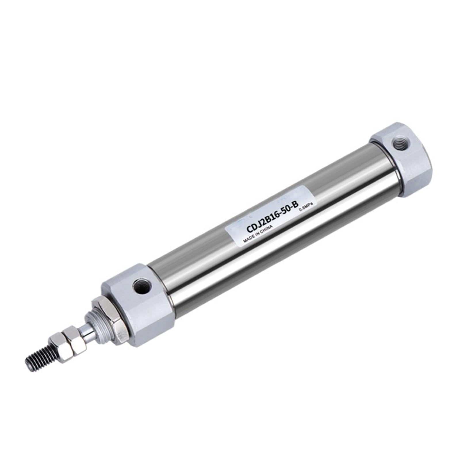 Pneumatyczny cylinder pneumatyczny dwustronnego działania mały typ CDJ2B pojedynczy pręt 10 mm 12 mm 16 mm otwór 20 mm 25 mm 30 mm 150 mm skok CDJ2B16 (skok 35 mm, otwór 16 mm)