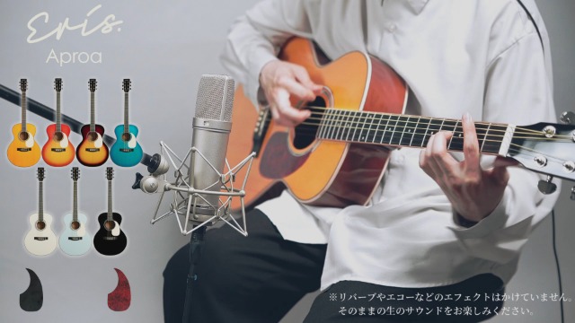 Amazon | Eris. Aproa アコースティックギター 弾きやすい628mm