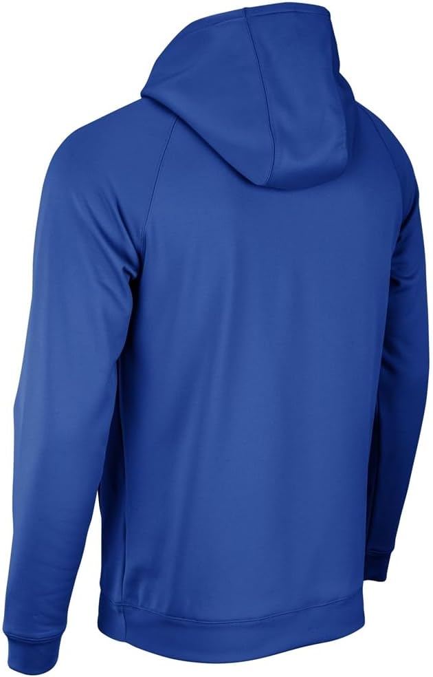 CHAMPRO Lineup Fleece Hoodie, Youth Large, Royal - Image 4