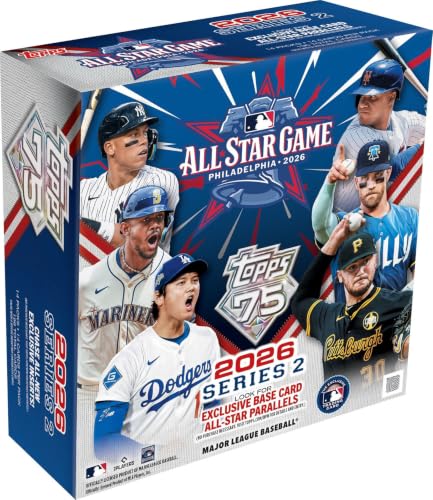2026 TOPPS 75TH Anniversary - Series 2 MLB All-Star Game MEGA Box - Real One Autographs Flagship Autograph Patch Cards Exclusive All-Star PARALELLS Factory Sealed Baseball Cards
