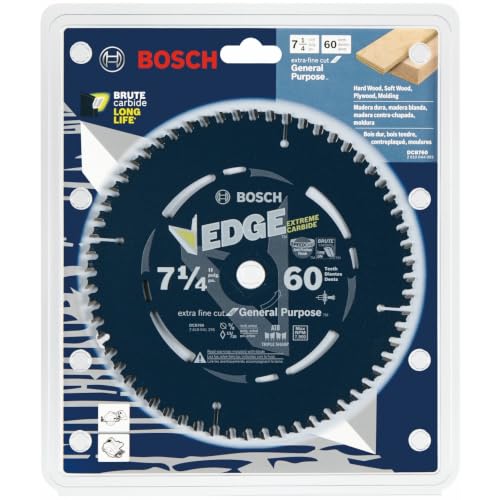 Bosch 7-1/4 Inch 60-Tooth Extra-Fine Finish Blade