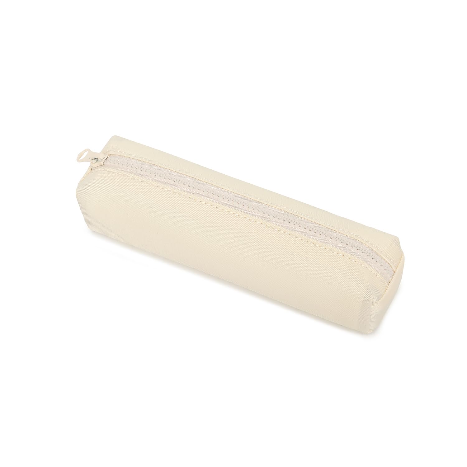 YONBEN Pencil Case Big Roomy Pen Holder Storage Pouch (Cream, FL)