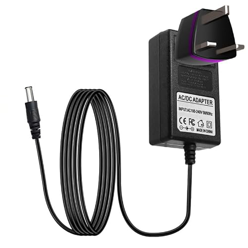 Image of Uootery Replacement 12V 3A Power Supply for XP-Pen Artist16 Artist 16 15.6 Inch, Artist22 Artist22E 22HD 22-Inch IPS Drawing Monitor Pen Display Graphic Drawing Tablet 12VDC Power Supply Cord