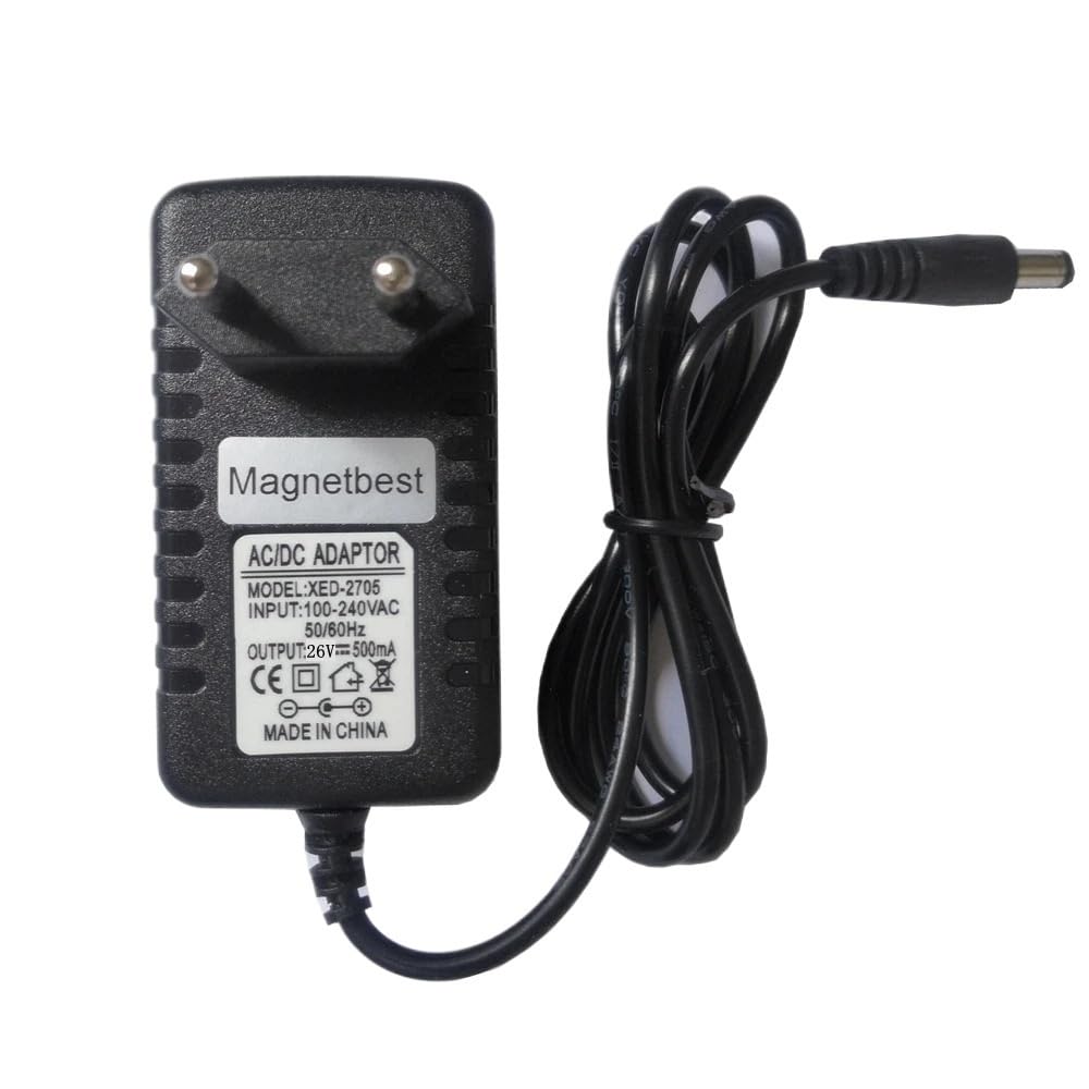 Adaptador 26V 0.5A de carga rápida y eficiente para Xiaomijia V8 V9 V10 V12 SCWXCQ01RR