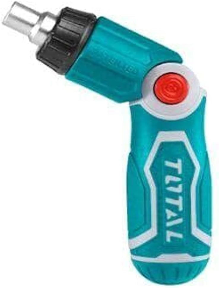 TOTAL MR LIGHT Ratchet Screwdriver Set - Multicolour, 12 Pcs, Large