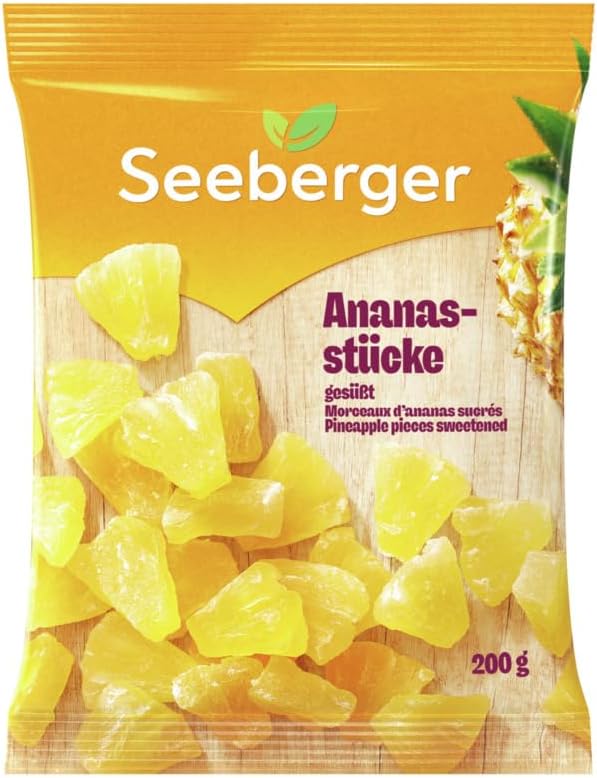 Seeberger Pineapple Pieces 200G