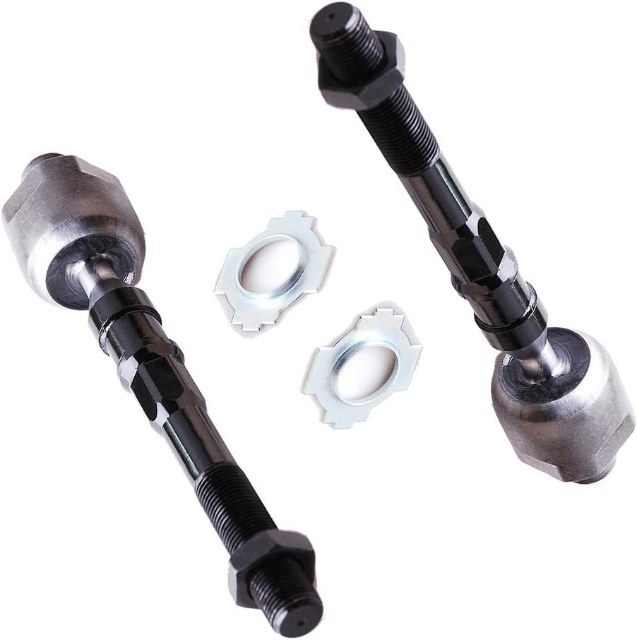 SCITOO 2pcs Suspension Kit 2 Front Inner Tie Rod End Replacement for Nissan Frontier Pathfinder Xterra 2005 2006 2007 2008 2009 2010 2011 2012 2013 Ev800106